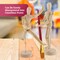 U.S. Art Supply 12" Wooden Female Manikin Posable Figure for Drawing - Articulated Mannequin with Base and Flexible Body for Drawing The Human Figure